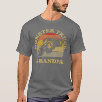 Monster T-Shirt Farfar För Farfar Retro Vin