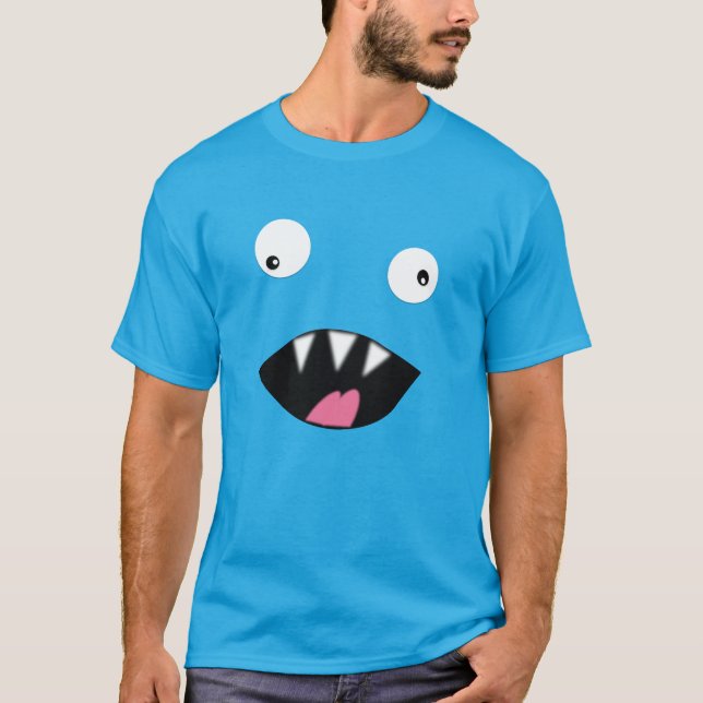 Monster. T-shirt. Tee (Framsida)