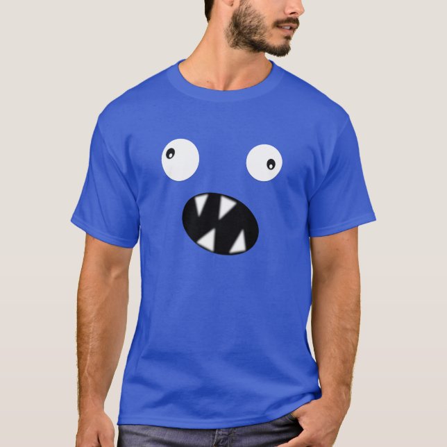 Monster. T-shirt. Tee Shirt (Framsida)
