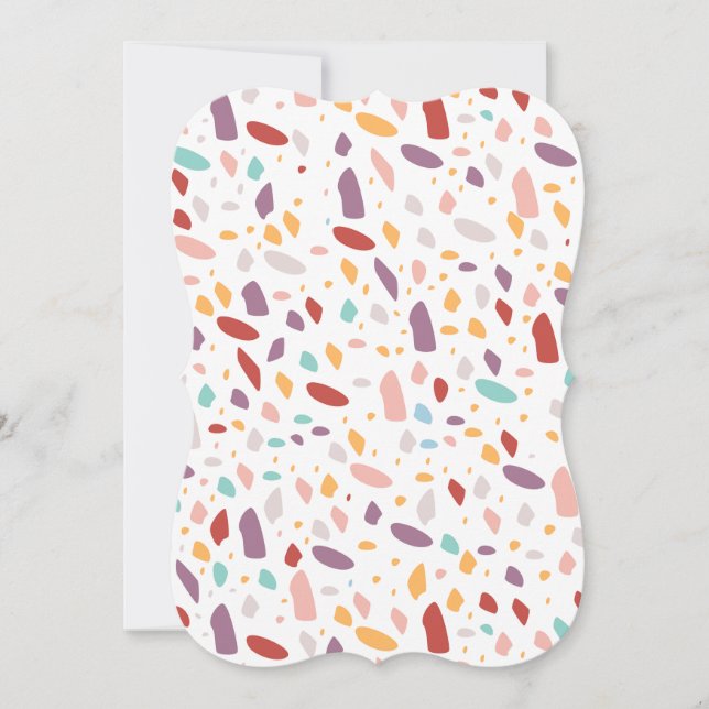 mönster tack kort (Framsida)