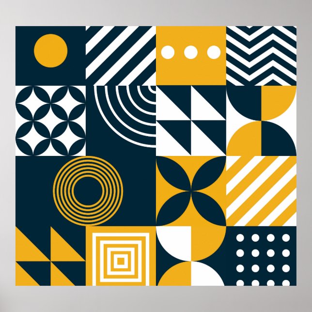 Mönster: Tapet, Textil, Webben. Poster (Framsidan)