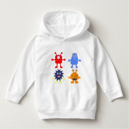 Monster ThBäste Småbarn Pullover Hoodie Tee