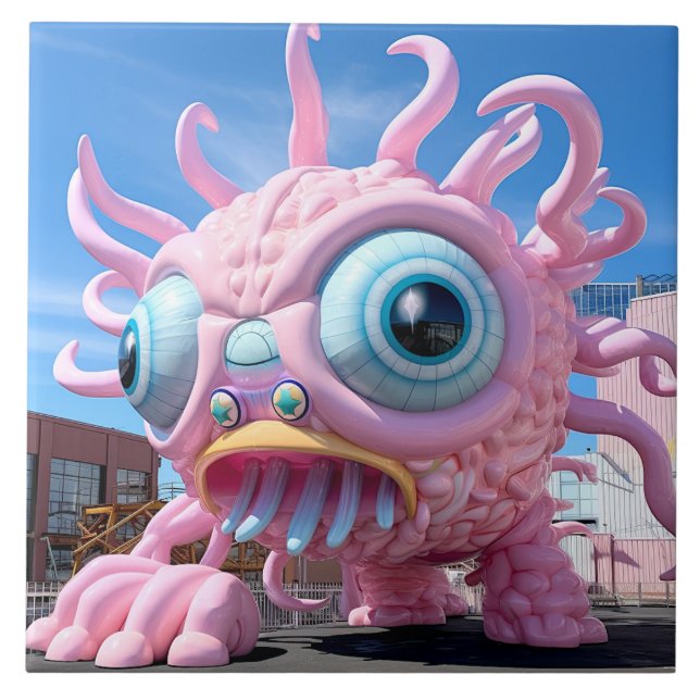Monster Tile Kakelplatta (Framsidan)