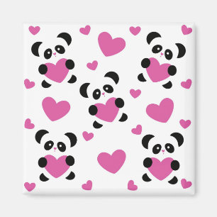 Mönster till Kärlek-dagen Magnet