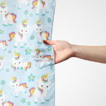 Mönster till Unicorns, Cute Unicorns, Flowers Sjal<br><div class="desc">Cute,  roligt och goda liknelser och blommor. Modern och trendig gåva,  perfekt för enmajsberget älskare i ditt liv.</div>