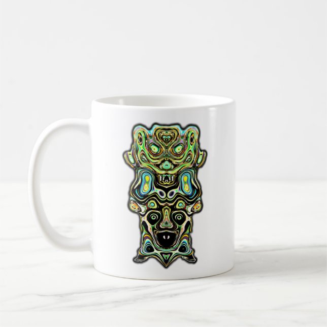 Monster Totem Kaffemugg (Vänster)