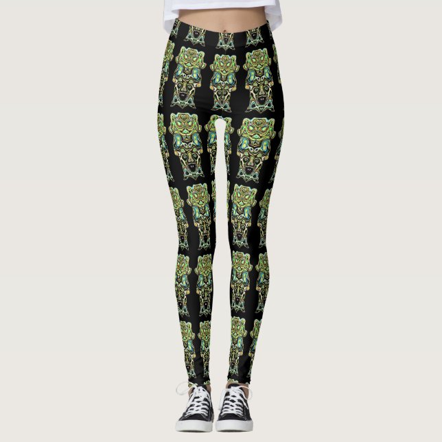 Monster Totem Leggings (Framsida)