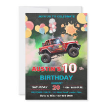 Monster Truck Barnkalas