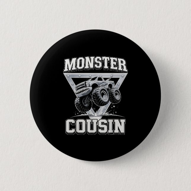 Monster Truck Cousin Fathers Day Monster Truck Are Knapp (Framsida)