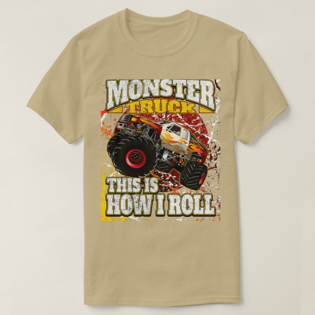 Monster Truck Design by Mons T Shirt (Design framsida)