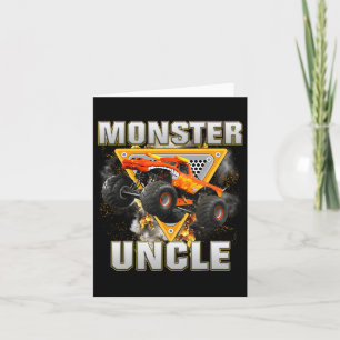 Monster Truck Farbror Monster Truck är min Jam Tru Kort
