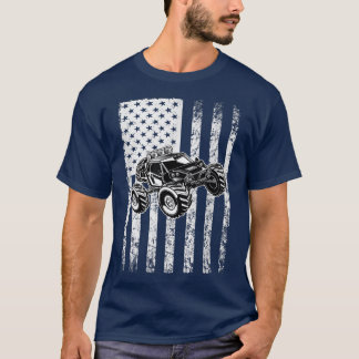 Monster truck flag - monster truck outfit  t shirt
