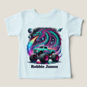 Monster truck för coola killar, anpassningsbar t shirt