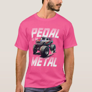Monster Truck Full Gas Utanför Vägen Äventyr T Shirt