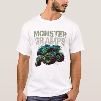 Monster Truck Gramps Family T Shirt