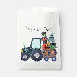 Monster Truck Halloween Favor Bags