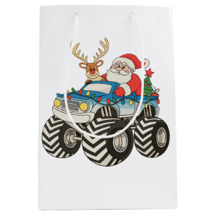 Monster Truck jul Tomte Ren Festiv