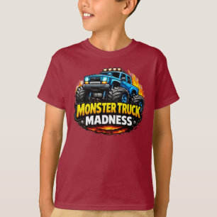 Monster Truck Madness Barntröja för barn T Shirt