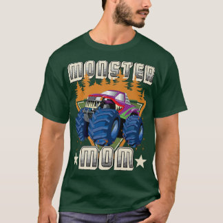 Monster Truck Mom Funny Gift  T Shirt