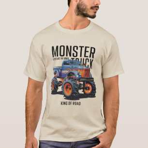 Monster Truck Off Road Äventyrsdesign T Shirt