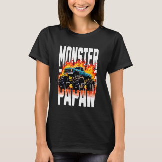 Monster Truck Papaw Family Matching Monster Truck T Shirt