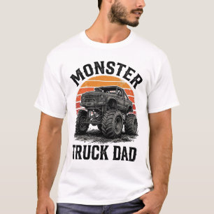 Monster Truck Pappa Vintage Off Road Grafik_1 T Shirt