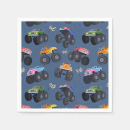 Monster Truck Papper Pappersservett