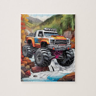 Monster Truck-pussel Pussel