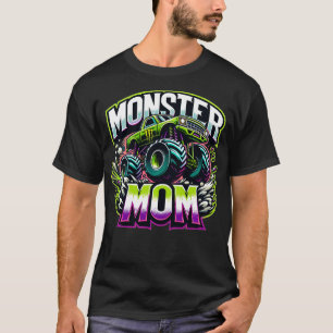 Monster Truck Race Racer Driver Mamma Mothers Day T Shirt