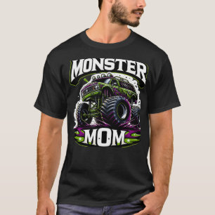 Monster Truck Race Racer Driver Mamma Mothers Day T Shirt