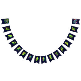 Monster Truck Shark Birthday Vimplar