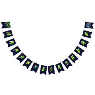 Monster Truck Shark Birthday Vimplar