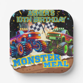 Monster Truck Showdown Höghastighetsracing Torg