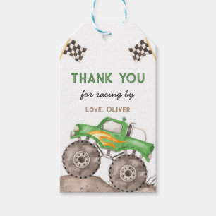 Monster Truck, Start Your Engine Presentkort Presentetikett