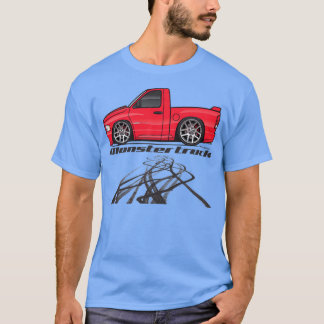 Monster TruckRed 2 T Shirt