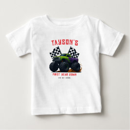 Monster Trucks 1-års födelsedagsfest T Shirt
