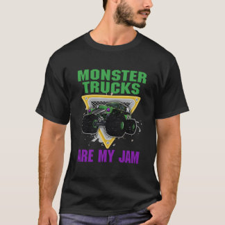 Monster Trucks Are My Jam T Shirt