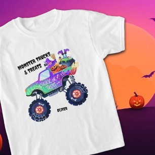 Monster Trucks och godsaker Halloween-godsak T Shirt