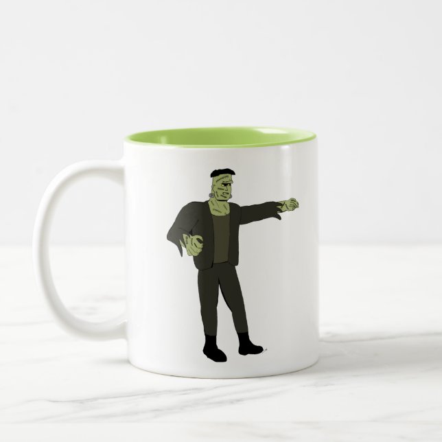 Monster Två-Tonad Mugg (Vänster)