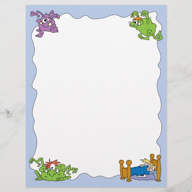 Monster under Bed Letterhead (Framsida)