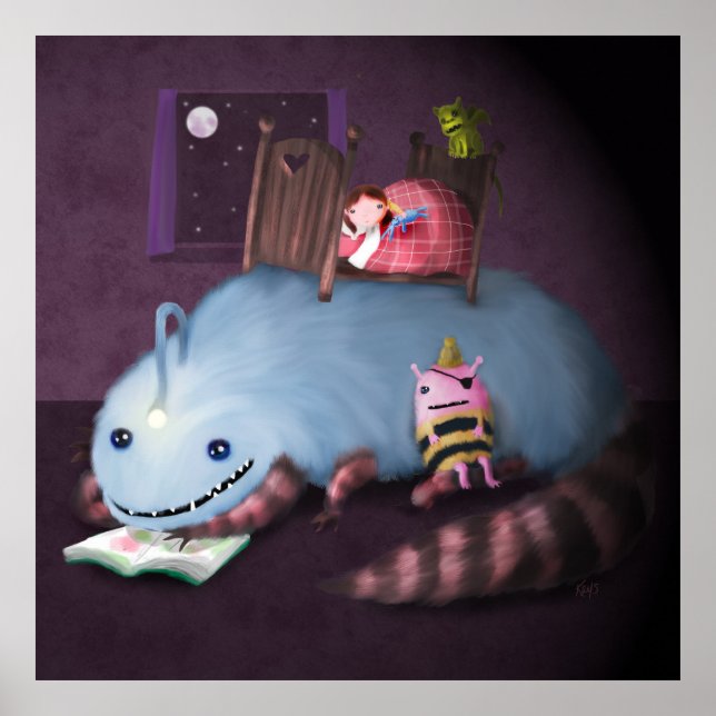 Monster under ed poster (Framsidan)