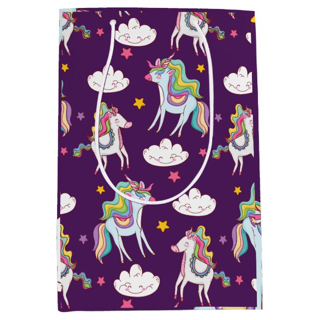 Mönster Unicorn Funny Magic Horse (Framsidan)