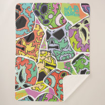 Mönster Varor Textil Brottning Fan Licha Umbro