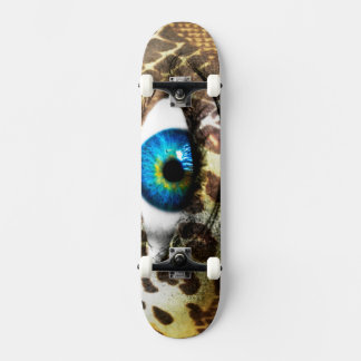 Monster Vision: 7 3/4 Skateboard med Öga-utskrift