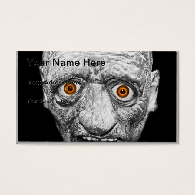 Monster Visitkort (Framsidan)