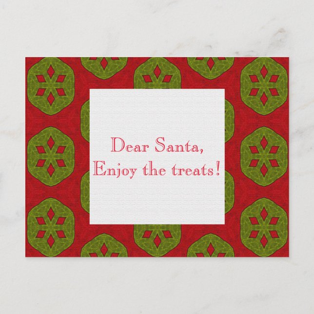 Mönster Vykort (Baksida)