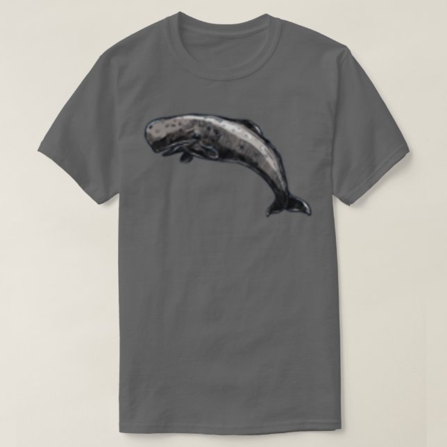 Mönster Whale 52 T Shirt (Design framsida)