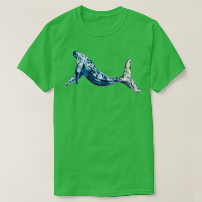Mönster Whale 53 T Shirt (Design framsida)