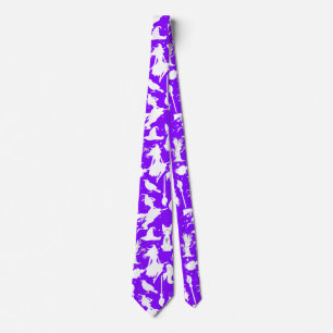 Mönster.White B Lila BG Slips