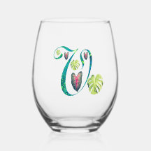 Monstera Alphabet ’V’